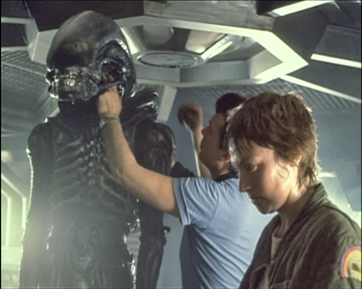 Curiosidades sobre "Alien" de Ridley Scott Alien+Ridley+Scott+1979+Behind+the+Scenes+%252820%2529