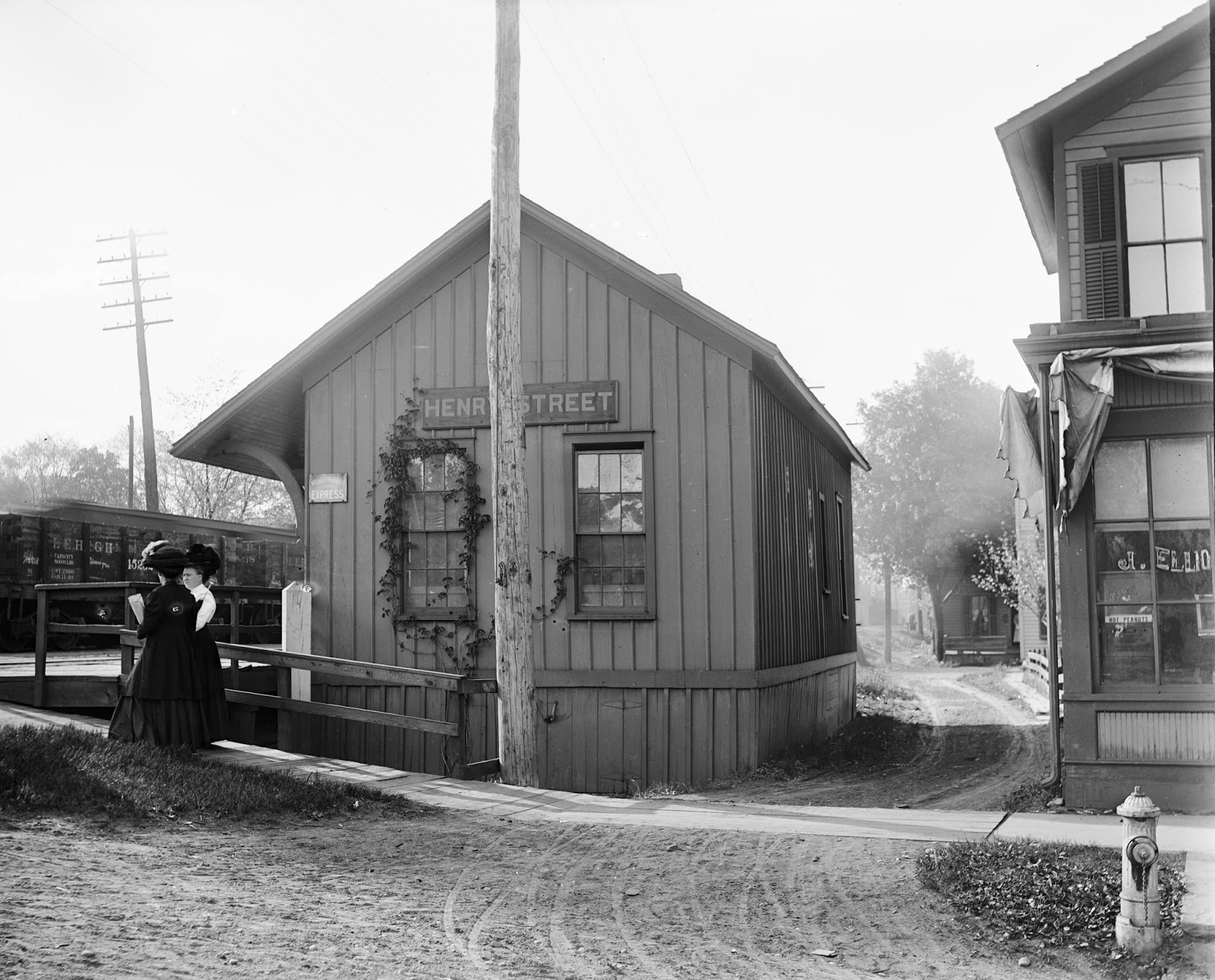 Vintage Railroad Pictures Erie Railroad Stations, Circa 1910