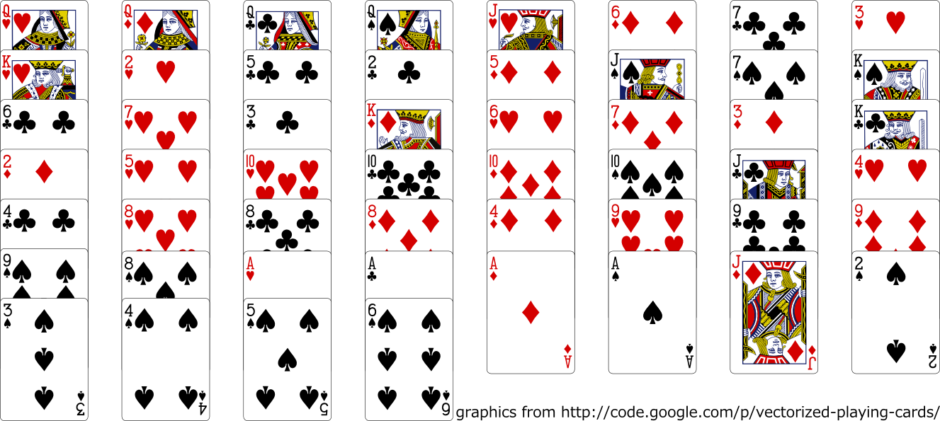 6 cards