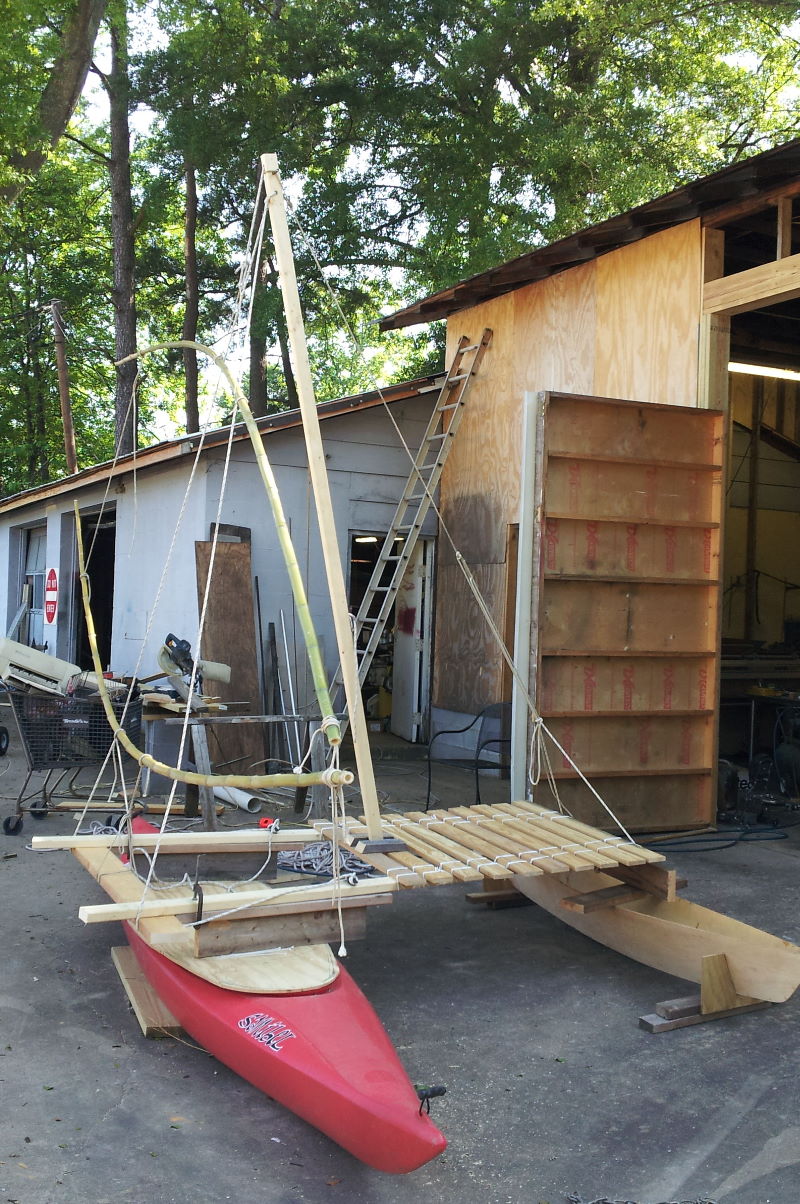 The Proa Log Files The Crab Claw Rig