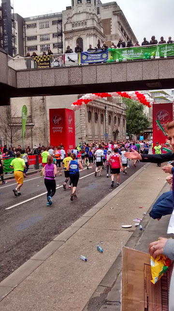 Spectating the London Marathon 2015