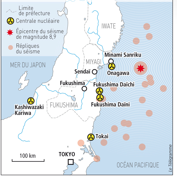 HISTOIRE GEOGRAPHIE au Lycée Racine Séisme et tsunami au Tôhoku