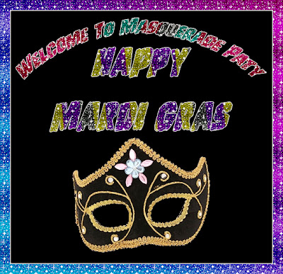 Beautiful Happy Mardi Gras Invitation Mask Cards Free Downloads