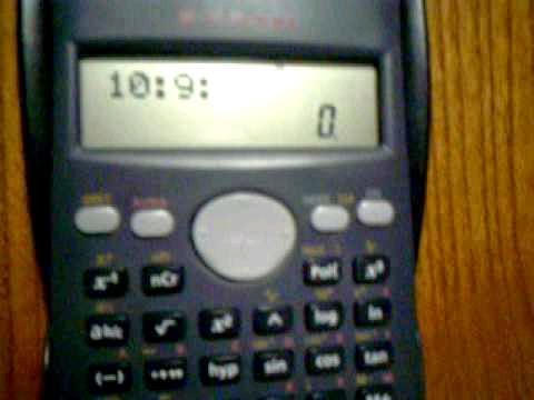 CASIO SCIENTIFIC CALCULATOR FX-83ES MANUAL