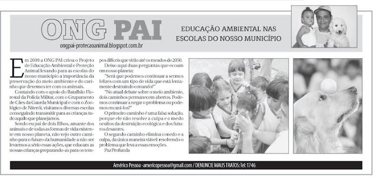 Educação ambiental nas escolas