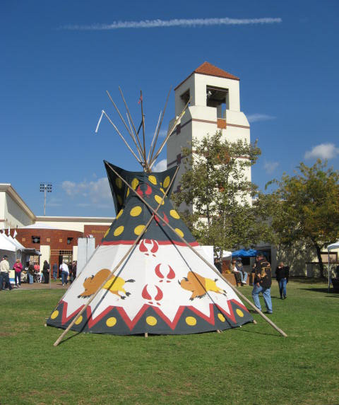 american indian tents