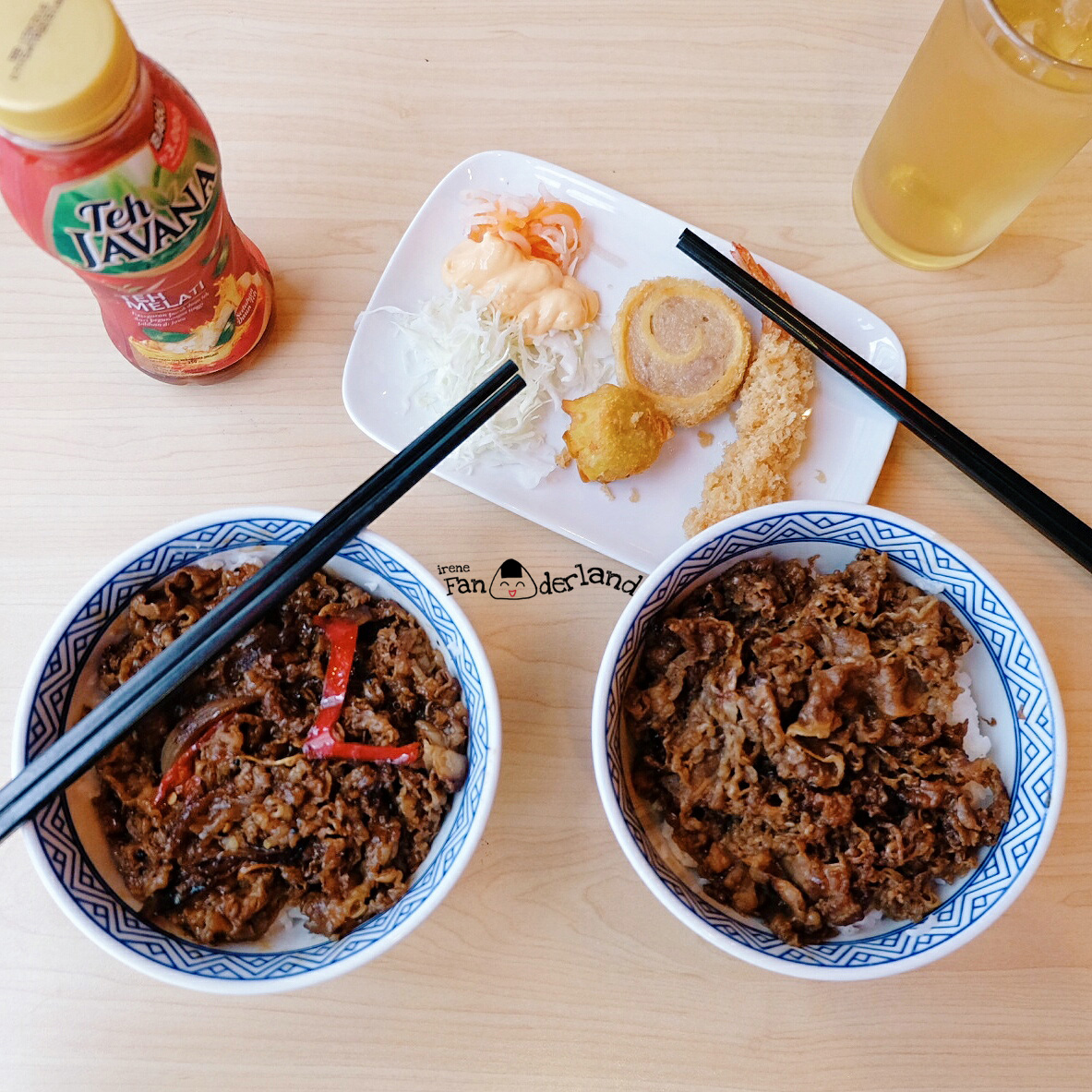 Irene Fan's Wonderland! Yoshinoya Japan's No. 1 Beef Bowl