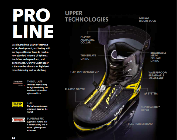 salewa pro gaiter