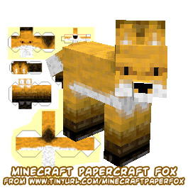 minecraft free papercraft by ~tomfoxy on deviantART