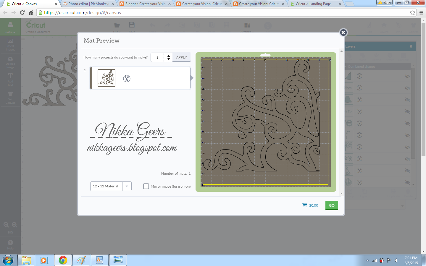Create your Vision Cricut Explore Tutorial How To Cut Images Larger