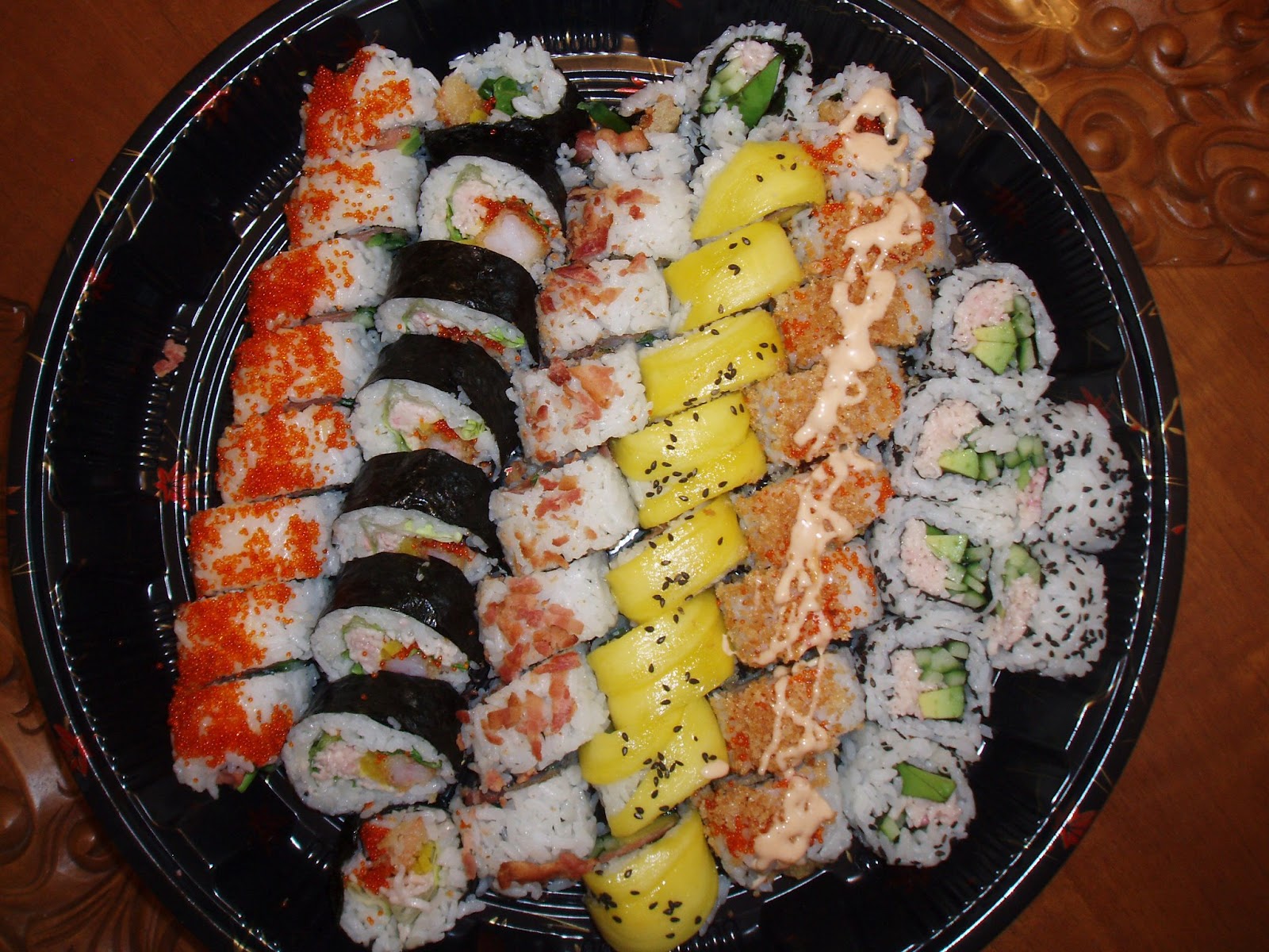 Bamboo Sushi Lloydminster Large Sushi Tray