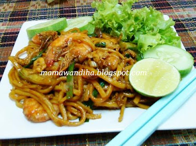 Resepi Mee Goreng Lidi Jerkovon