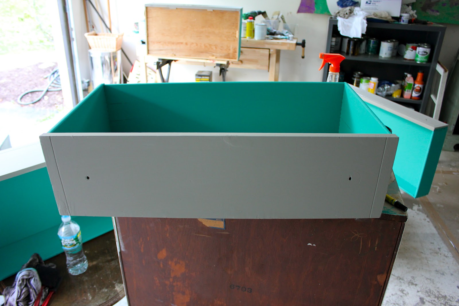 My Passion For Decor Another Battered Craigslist Dresser Turned