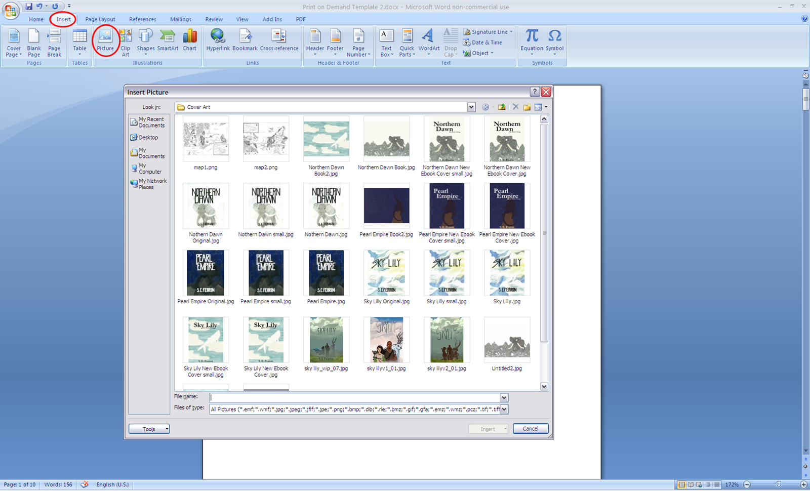 How to create a paperback book using Microsoft Word S. E. Fearon