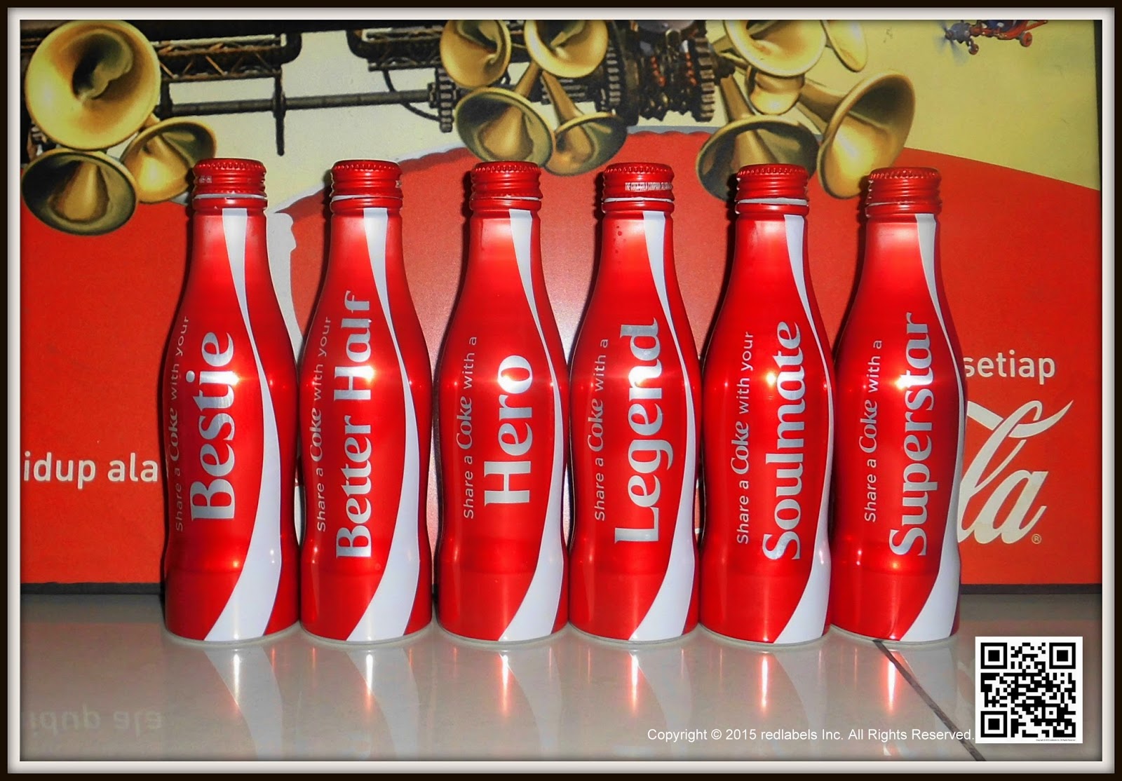 Aluminum Bottle Collector Club Share a Coke for a Celebration '' The