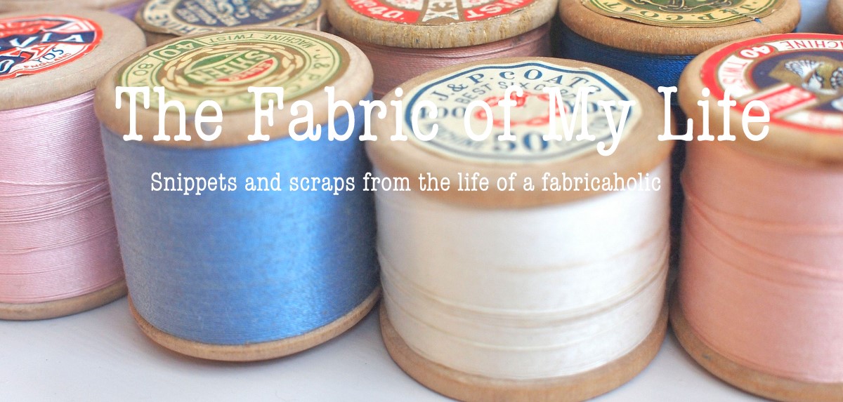 The fabric of my life Happy New Year (belatedly)