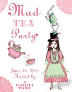 I got to be a part of this wonderful crazy party that Ms Vanessa over at A fanciful Twist hosted!