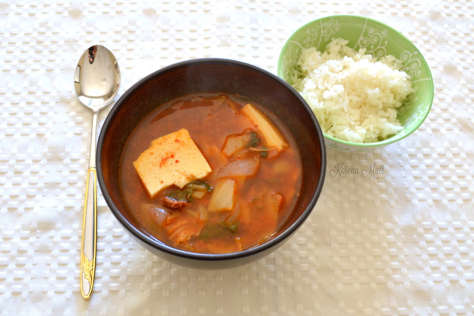 Good Old Kimchi Soup (Kimchi Jjigae) Korean Mutt