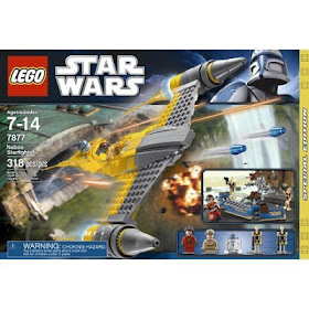 Lego Star Wars x2 Figure DROIDIKA Battle Droid Naboo Fighter Pilot 7877 9674