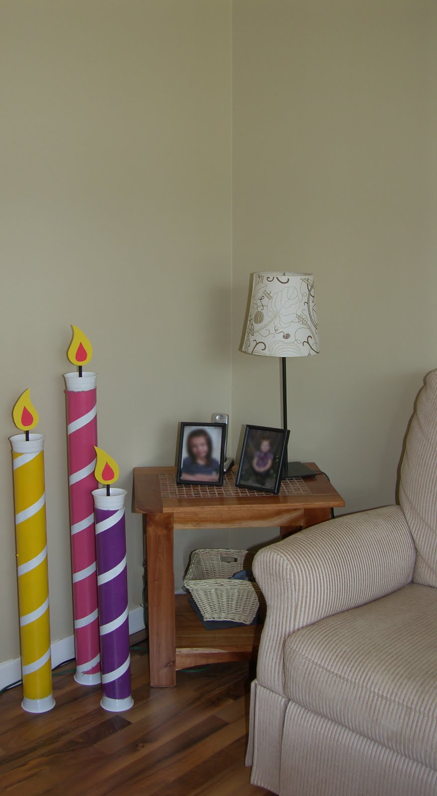 The D.I.Y. Dreamer Giant Birthday Candles!