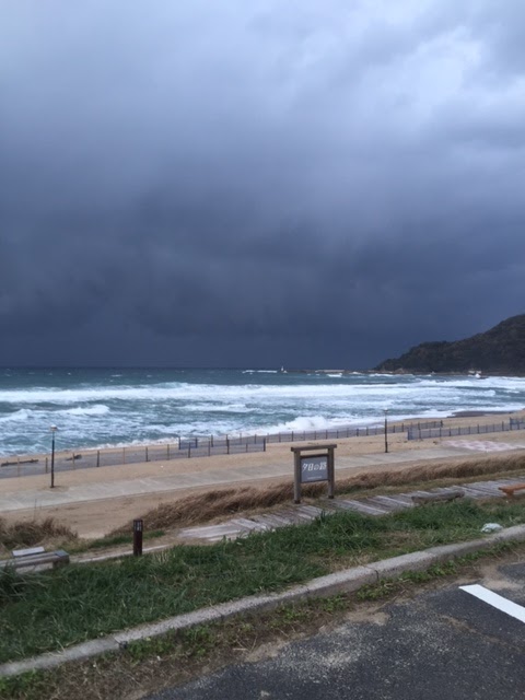 大阪 摂津市 デブロ サーフショップ 日本海 浜詰へ