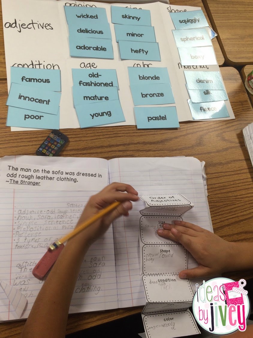 Adjectives with Ideas by Jivey
