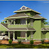 Kerala house design in 1850 Square Feet