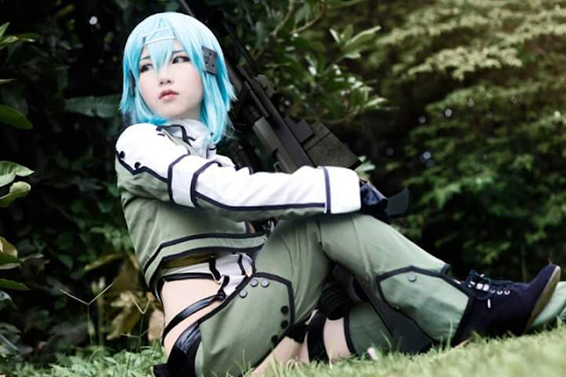 Cosplay Panda Indonesia Indonesian Cosplayer Matcha Mei Sinon