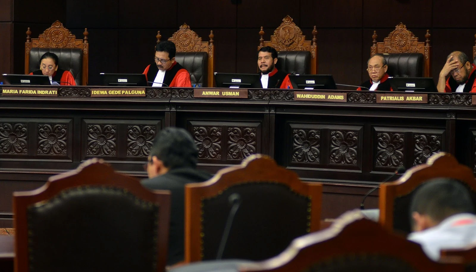 Pengadilan Indonesia sidang hukum yang menakutkan