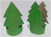 Enfeite de Natal ecológico