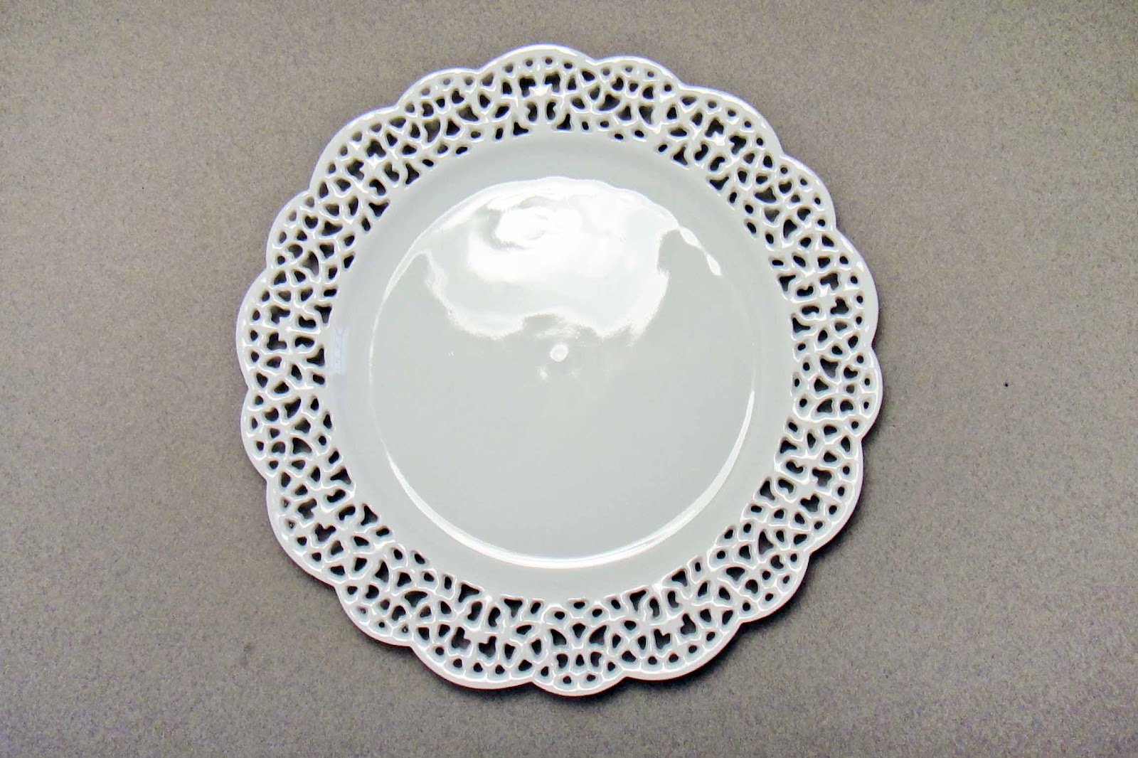 The Gilded Hare: pier 1 doily plates