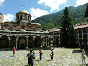View of Rila Monastery with  "Assumption of  Virgin Mary" Church