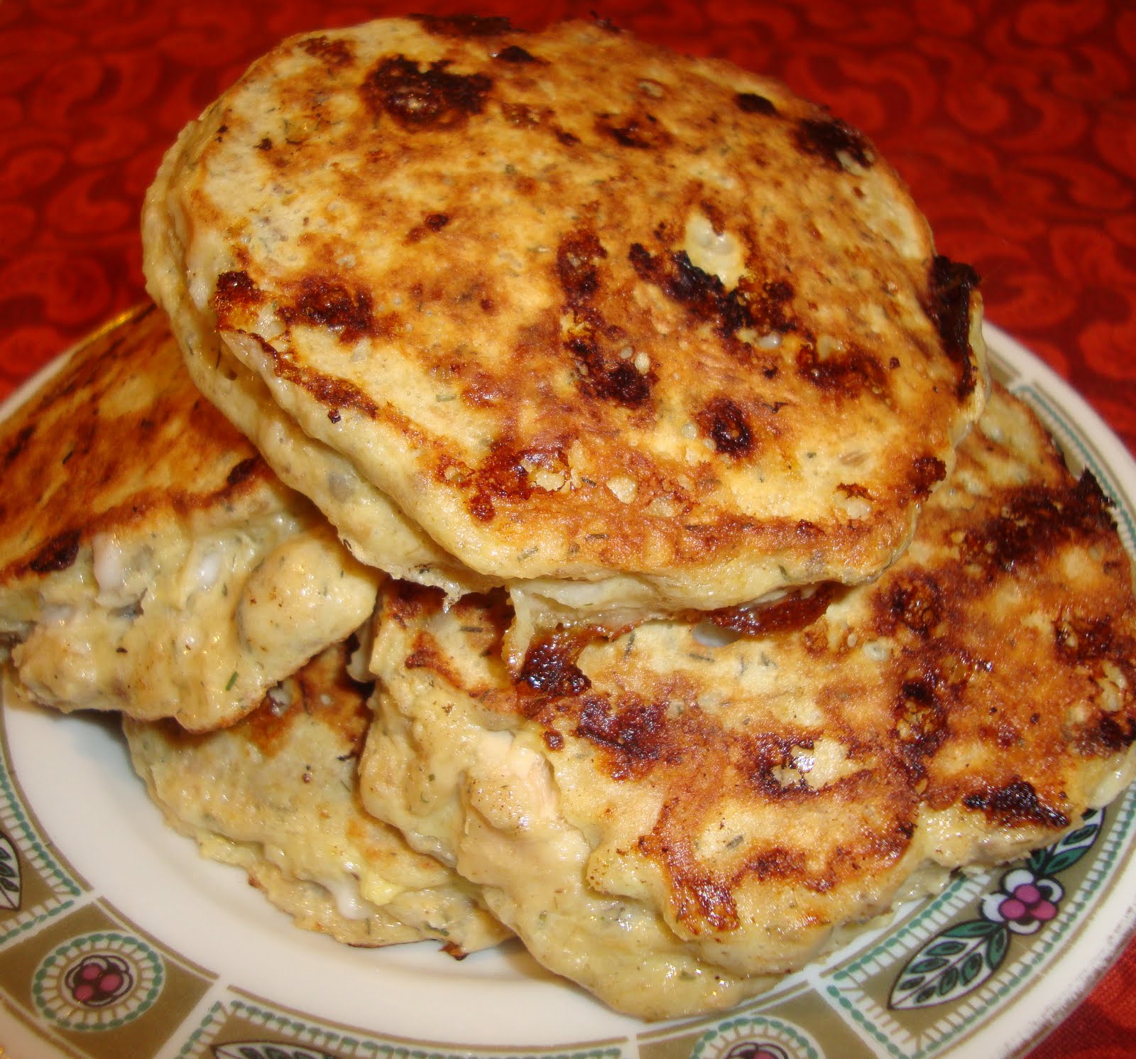 Food Floozie Savory Salmon Pancakes