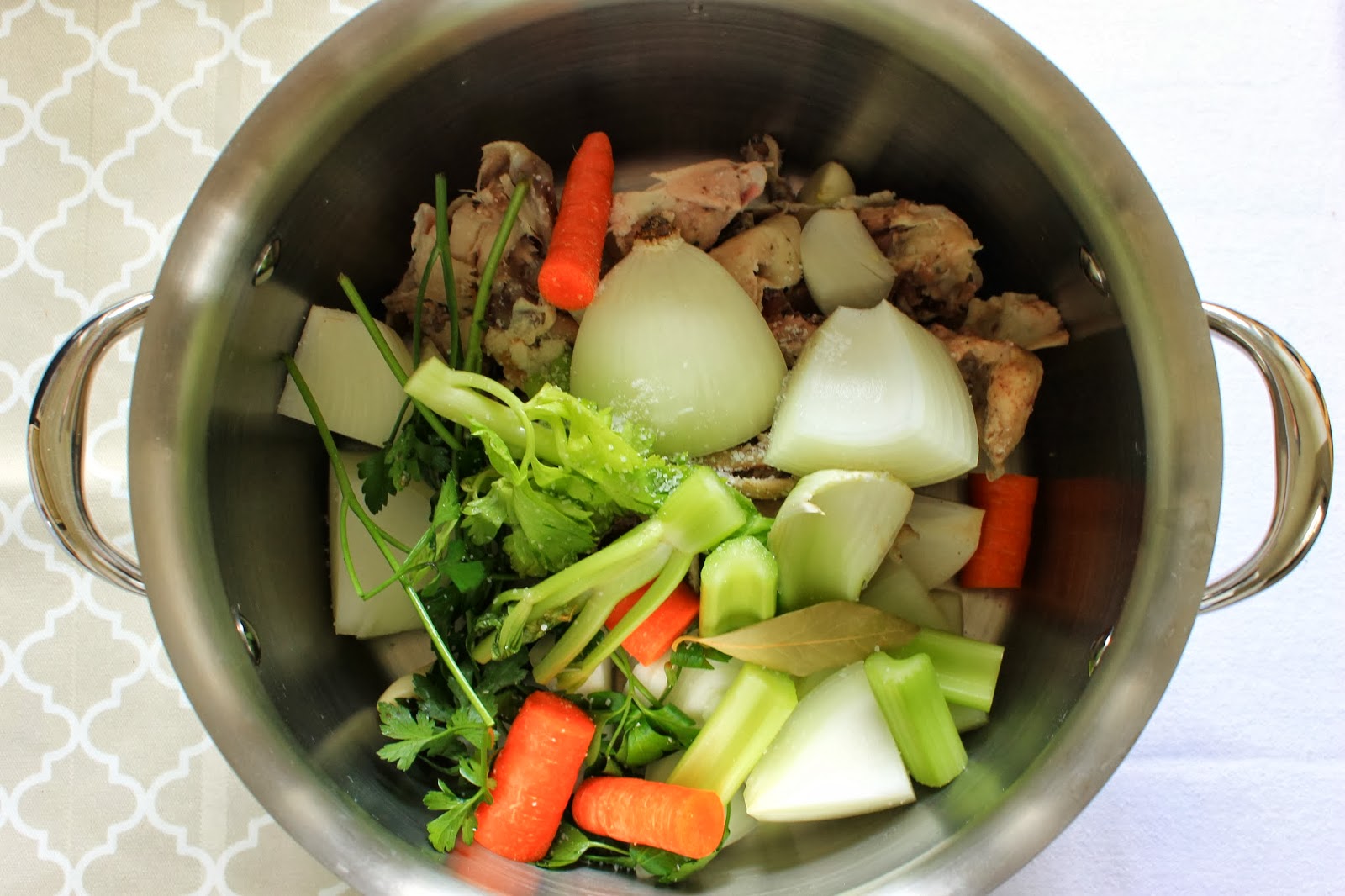 Taste and See Using a whole chicken Homemade chicken stock