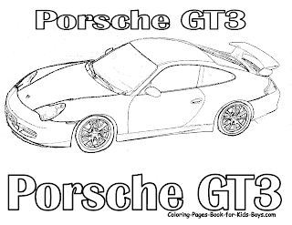 Race Car Coloring Pages