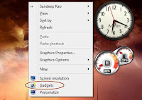Enable Desktop Sidebar Gadgets in Windows8 Enable Desktop Sidebar Gadgets in Windows8