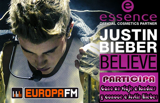 Concurso viaje a Londres para conocer a Justin Bieber y entradas gratis al concierto.
