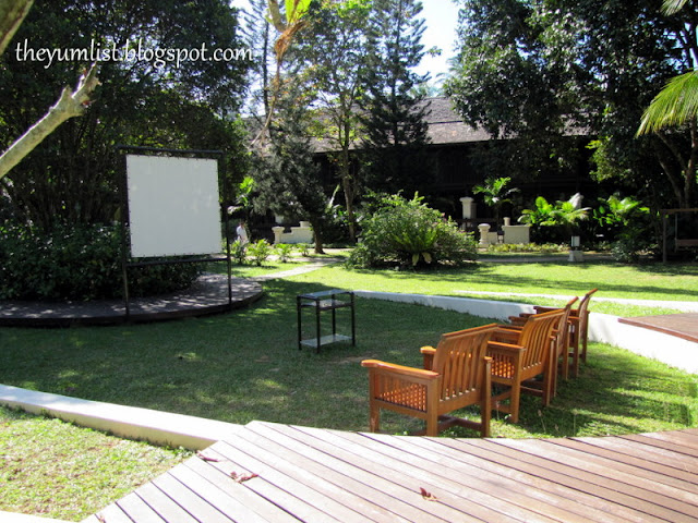 Outdoor Cinema Tanjong Jara Resort, Terangganu, Malaysia