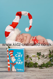 cat in the hat, baby, photoshoot