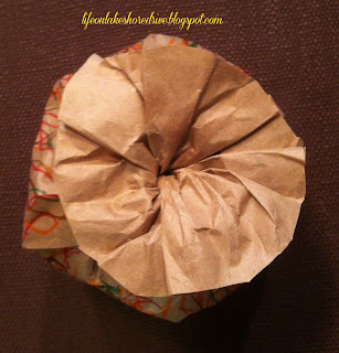 alt="Kids Craft Brown Paper Bag Turkey Craft Tutorial"