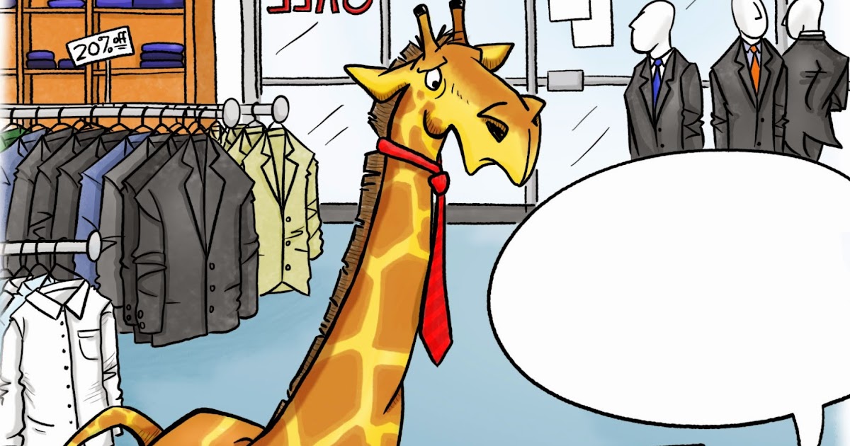 The Deep End Giraffe Problems Caption Contest