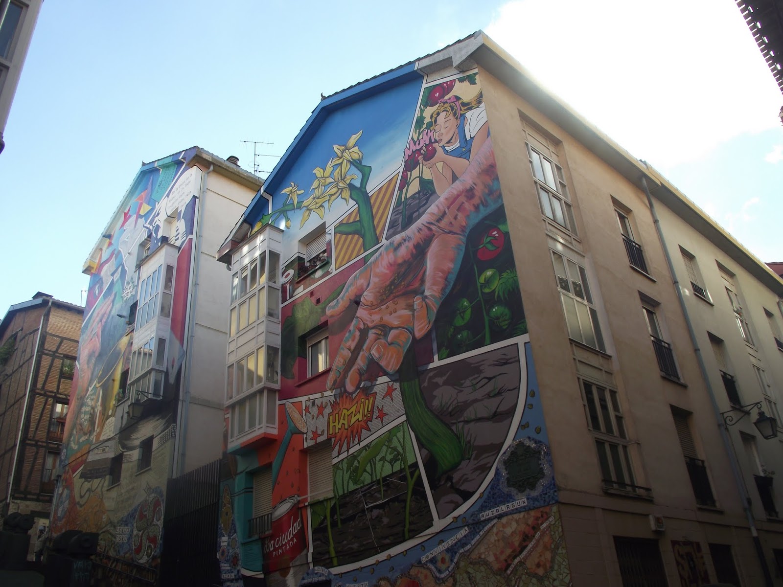 murales de  Vitoria-Gasteiz
