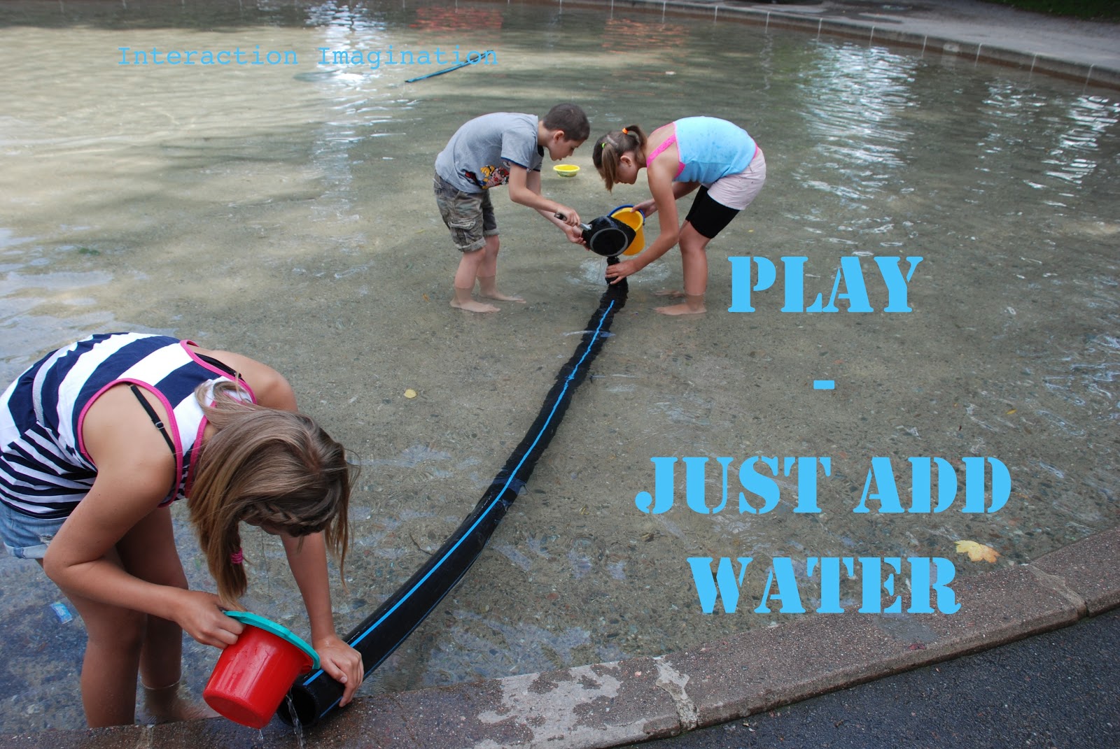 Interaction Imagination: Outdoor water play inspiration...