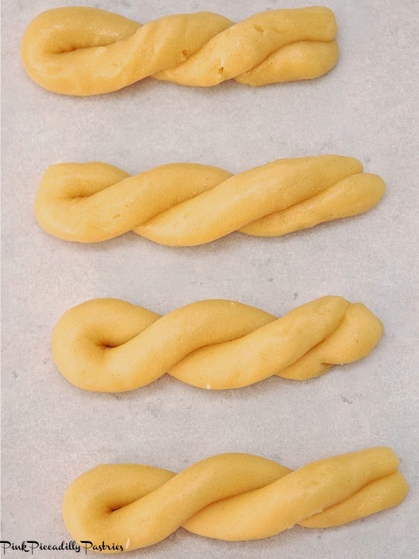 Pink Piccadilly Pastries Sprinkle Twist Cookies with Tutorial