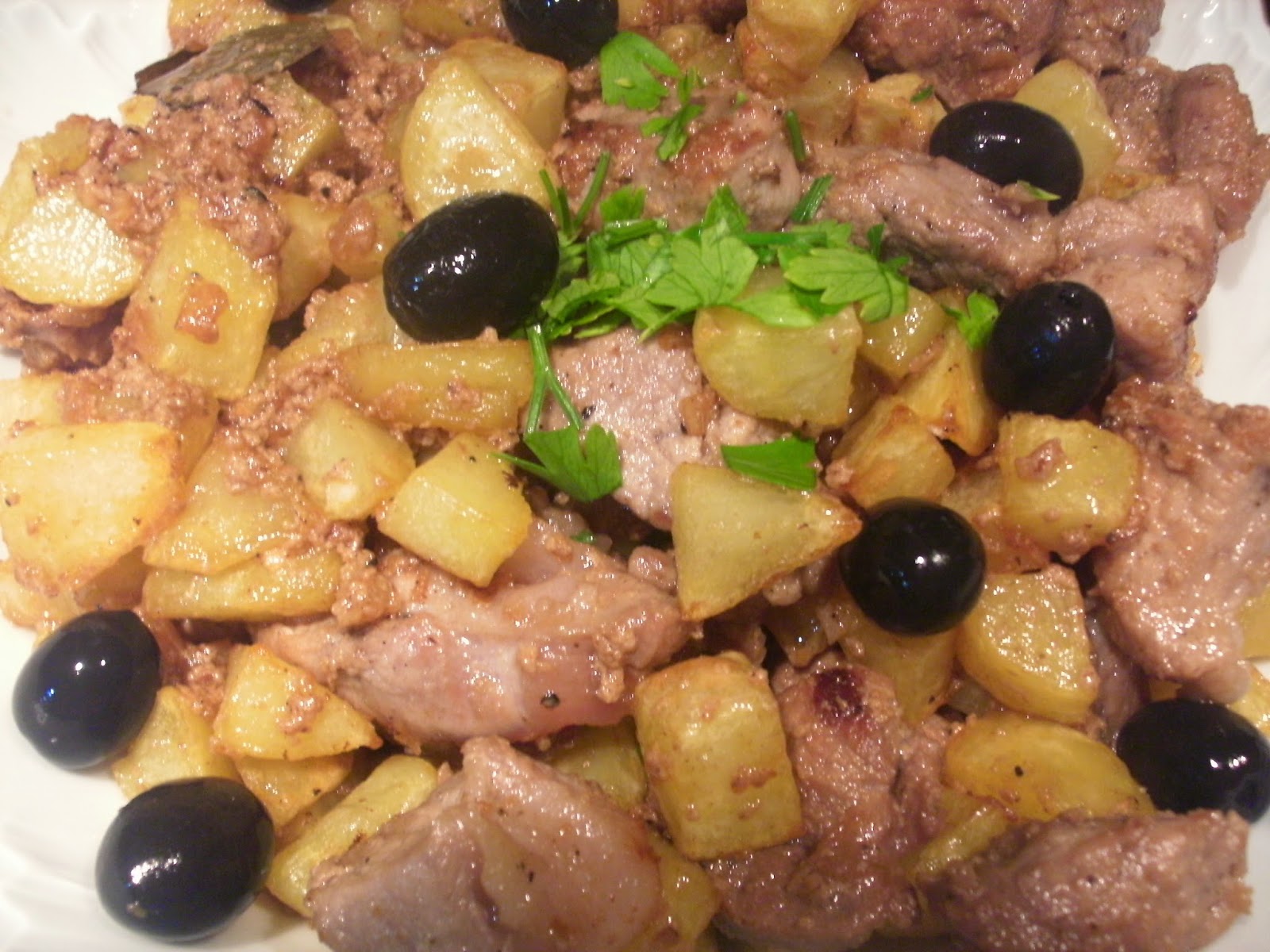 fada do lar Carne de porco em vinha de alhos