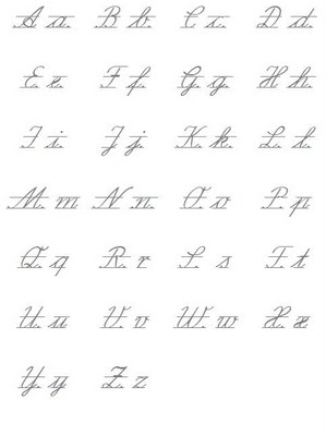 Uppercase Q Cursive