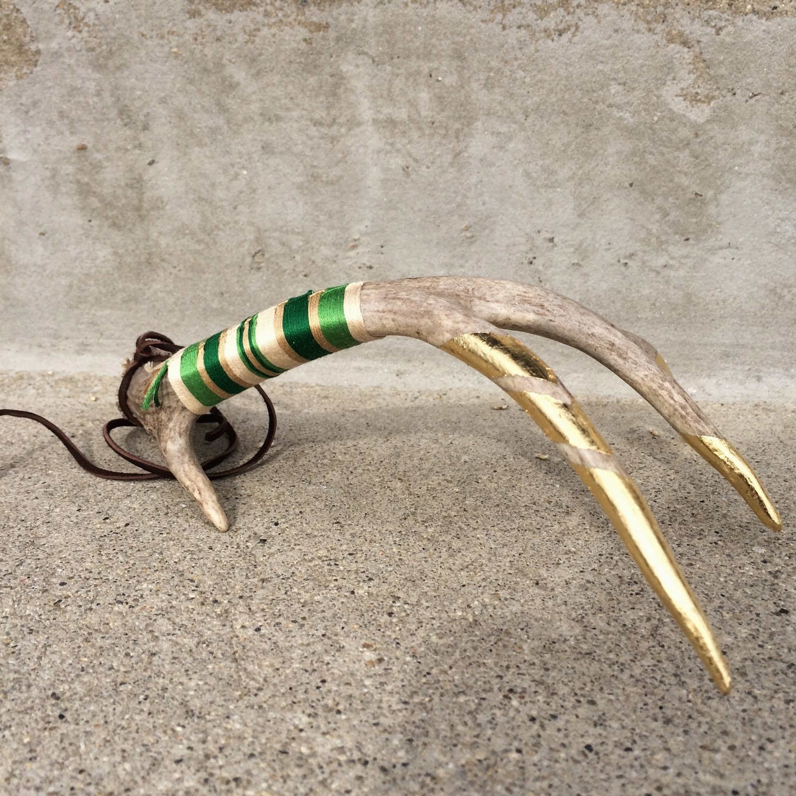 Antlers gild the print life: Going live with some antlers…