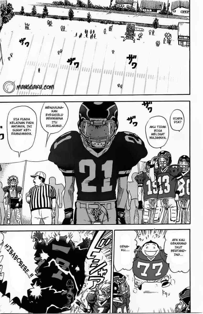 Komik eyeshield 21 006 - mencengkram lapangan 7 Indonesia eyeshield 21 006 - mencengkram lapangan Terbaru 3|Baca Manga Komik Indonesia|
