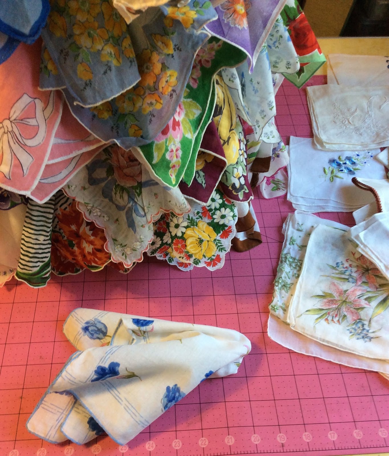 Sweater Surgery How to make a Vintage Hankie and chicken wire