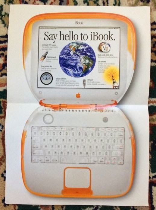 kootenaymac Vintage Apple Tangerine G3 Clamshell iBook collection